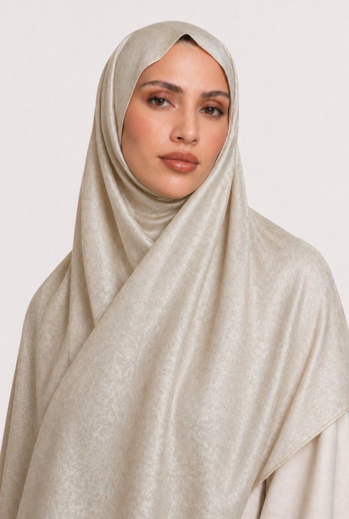 Ivory Beige Shawl