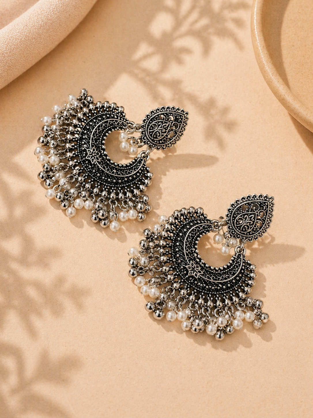 Chand Crescent Earring