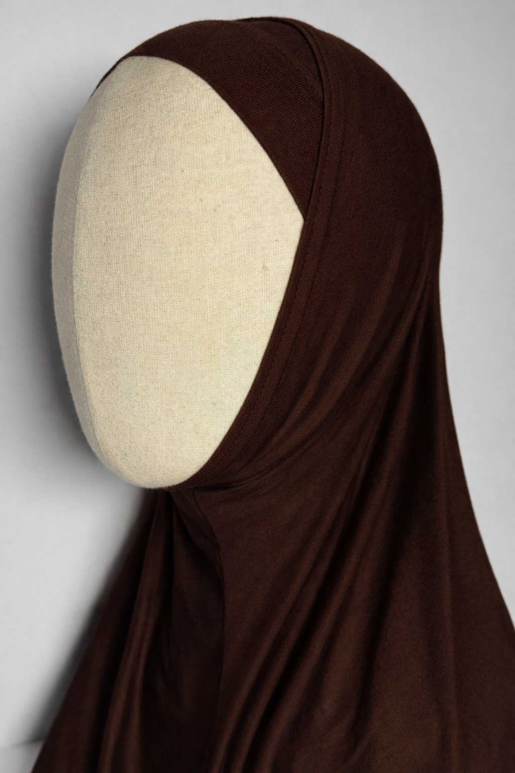 Brown Effortless Ready-to-Wear Hijab