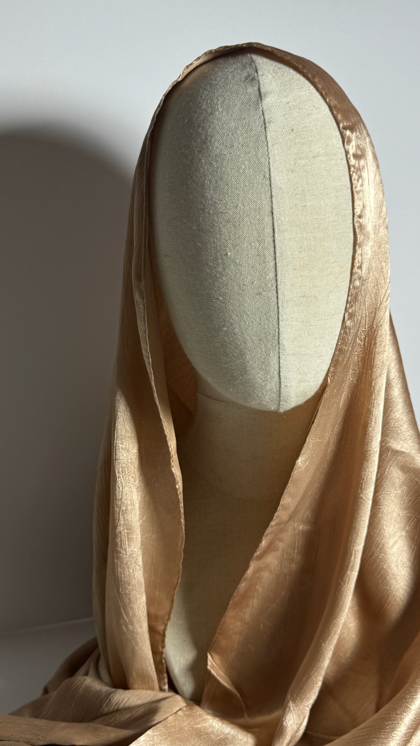 Gold Metallic Hijab
