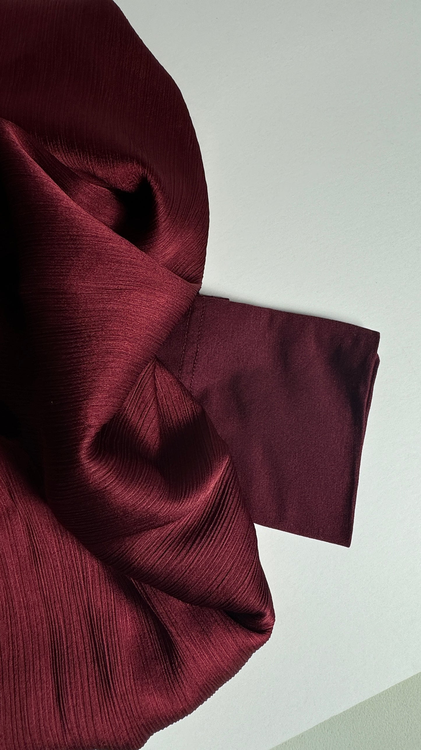 Hijab And A Cap Set-MAROON