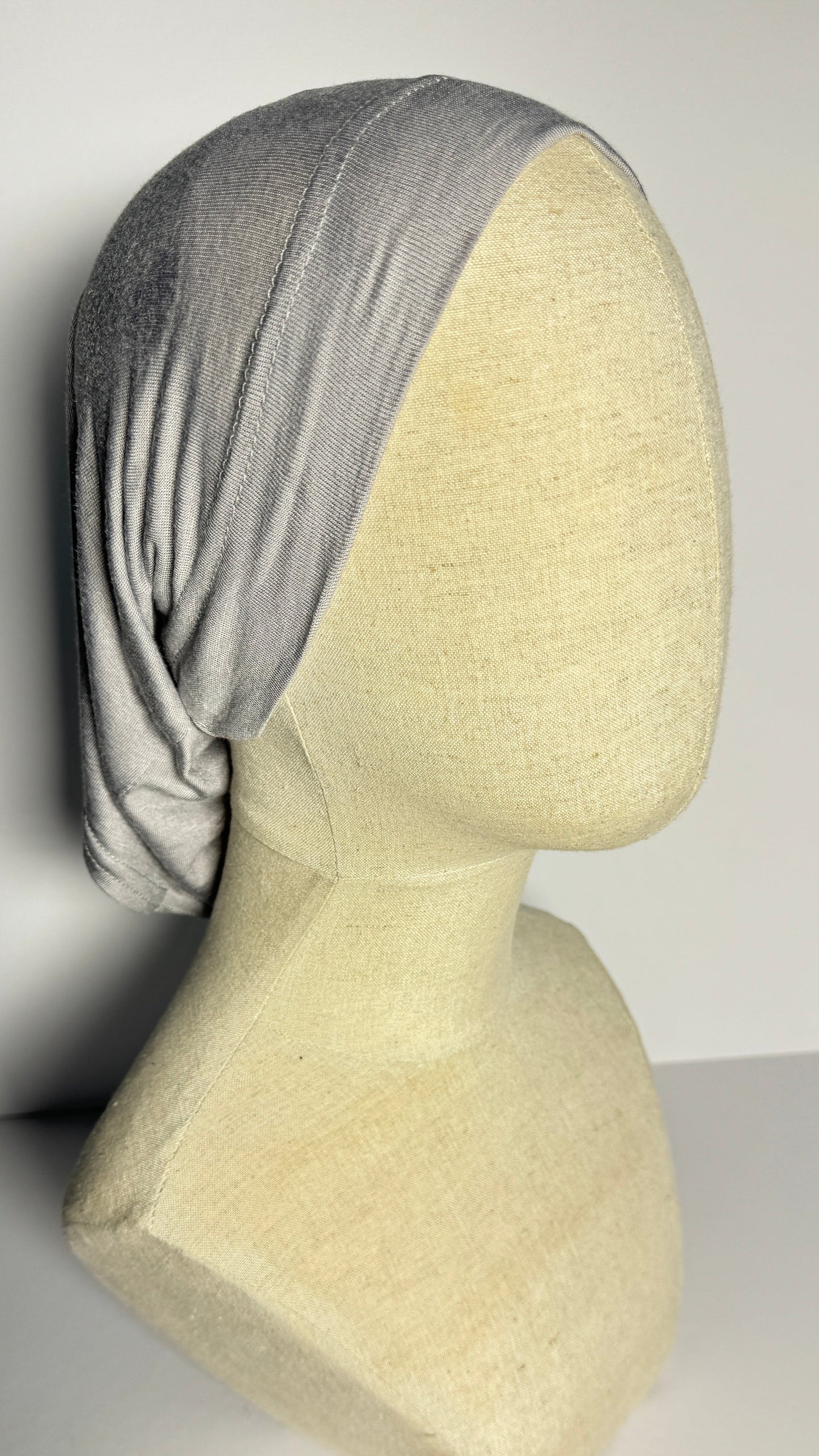 Grey Effortless Ready-to-Wear Hijab