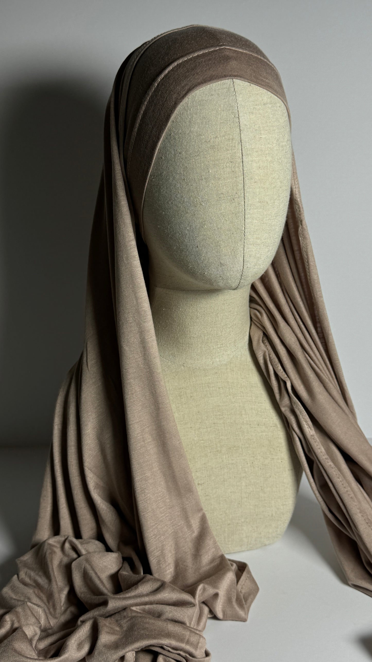 Light Fawn Premium Jersey Hijab