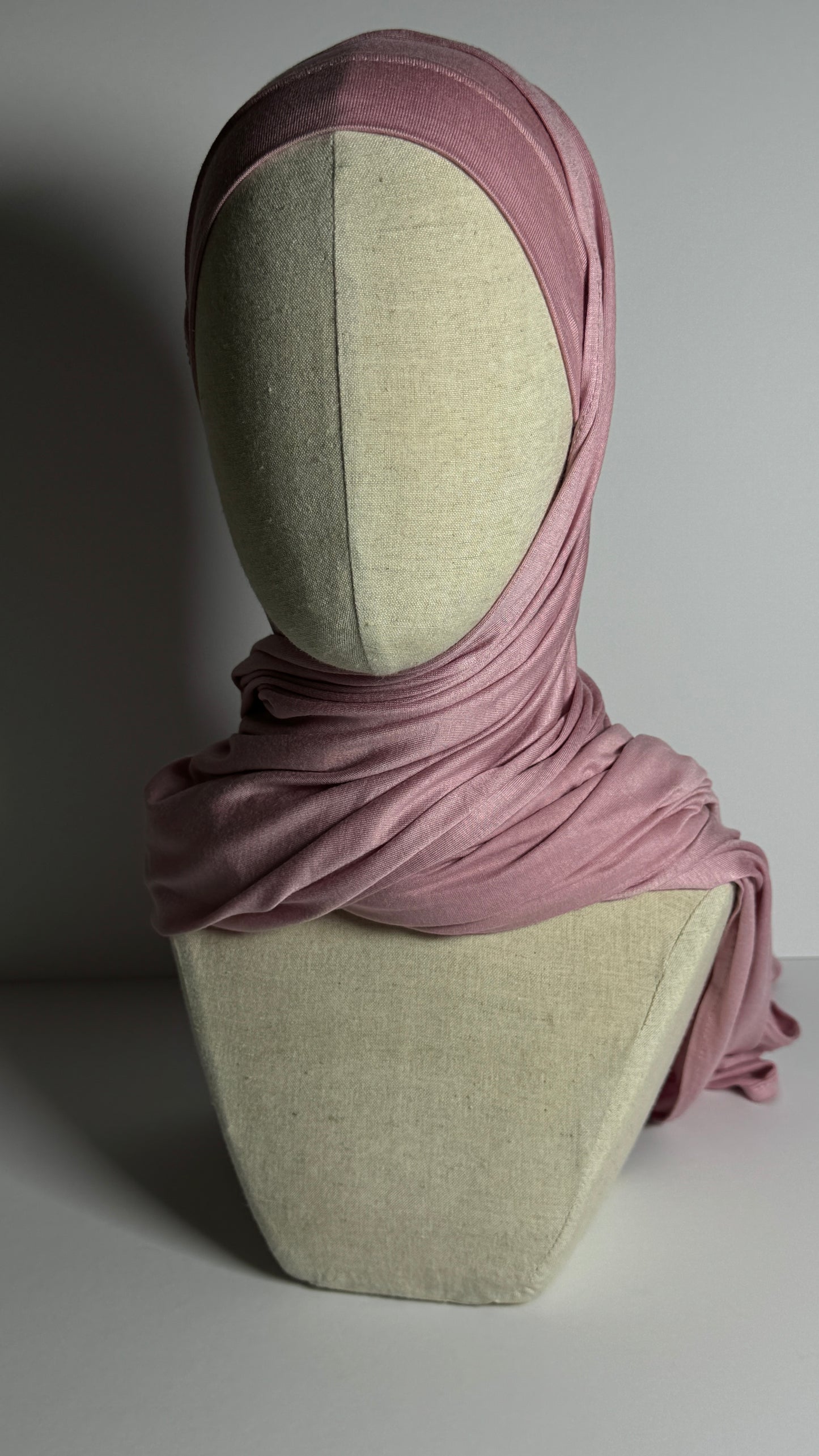 Mauve Pink Premium Jersey Hijab