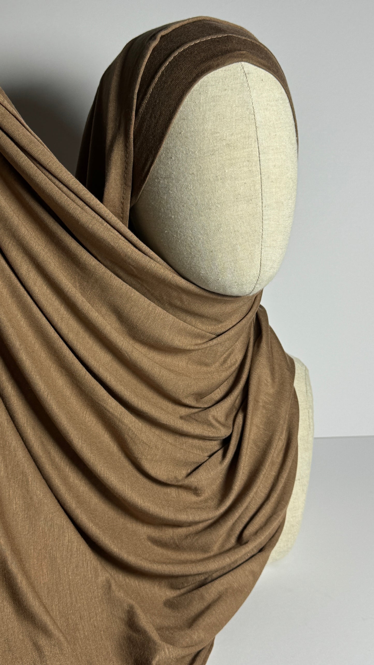 Coffee Premium Jersey Hijab