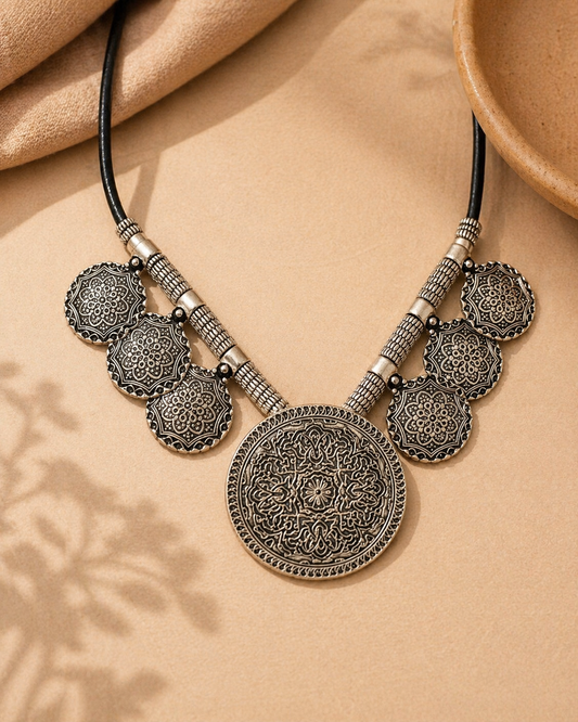 Zoya Medallion Necklace