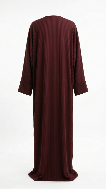 Maroon Abaya
