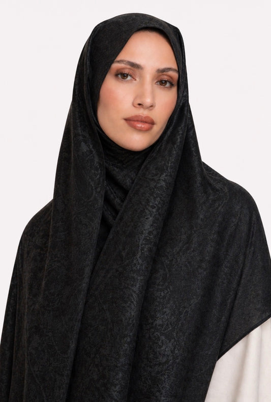 Classic Black Shawl