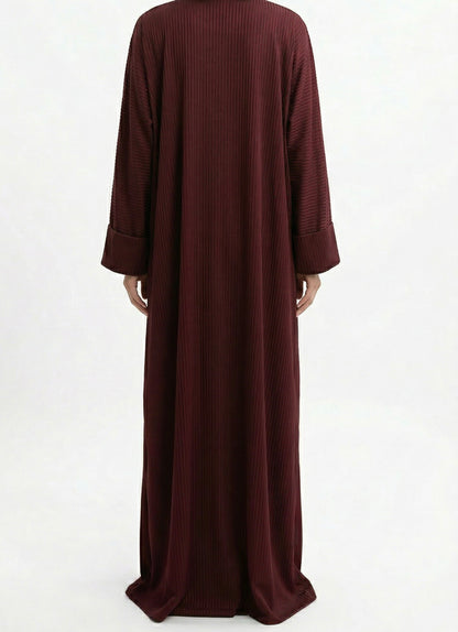 Maroon Abaya