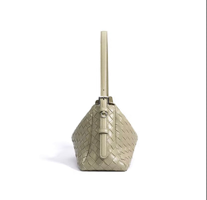 Sage Weave Dual Strap Bag