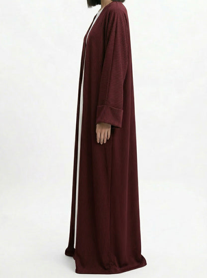 Maroon Abaya
