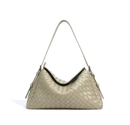 Sage Weave Dual Strap Bag