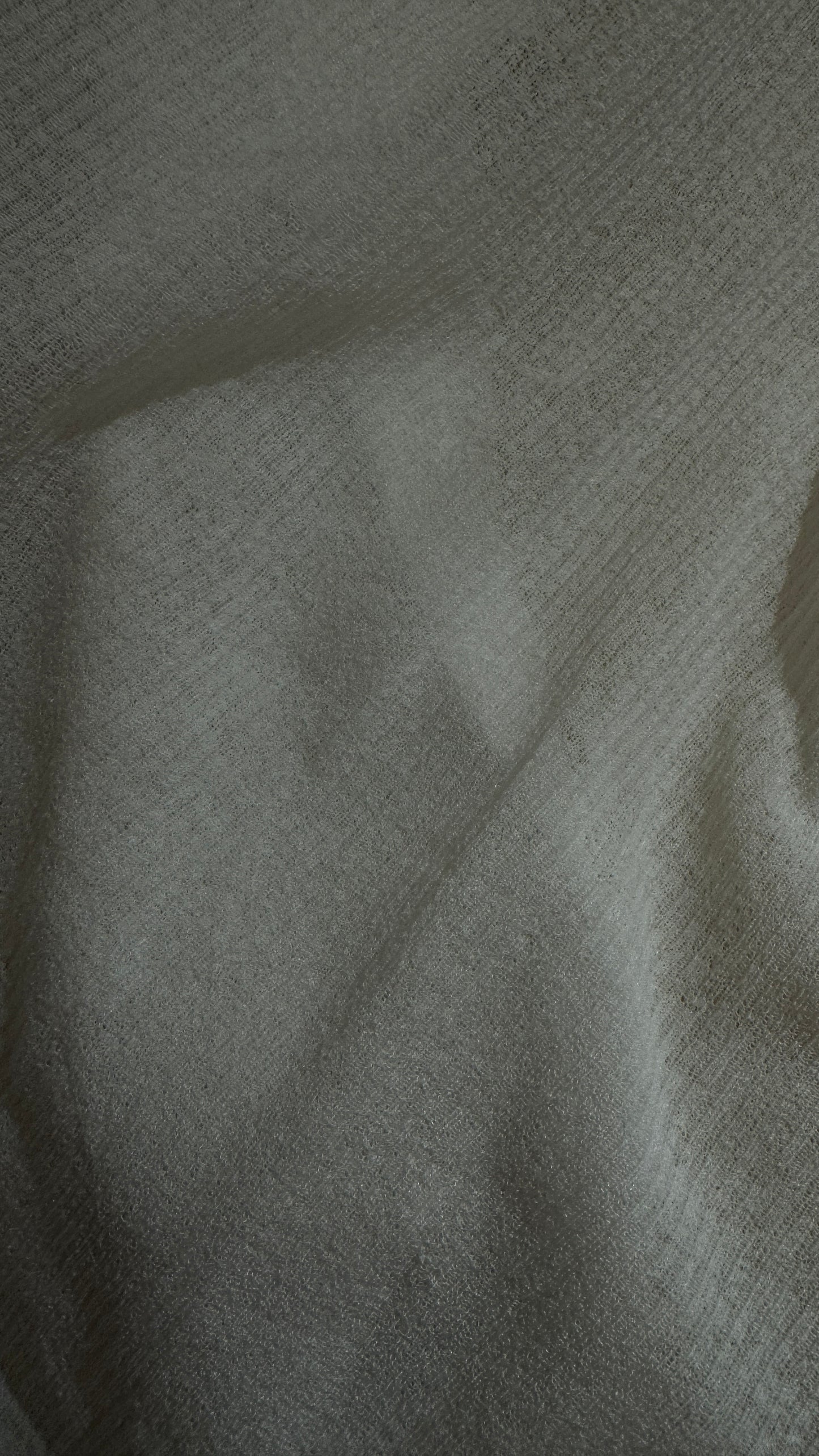 White Ribbed Jersey Hijab
