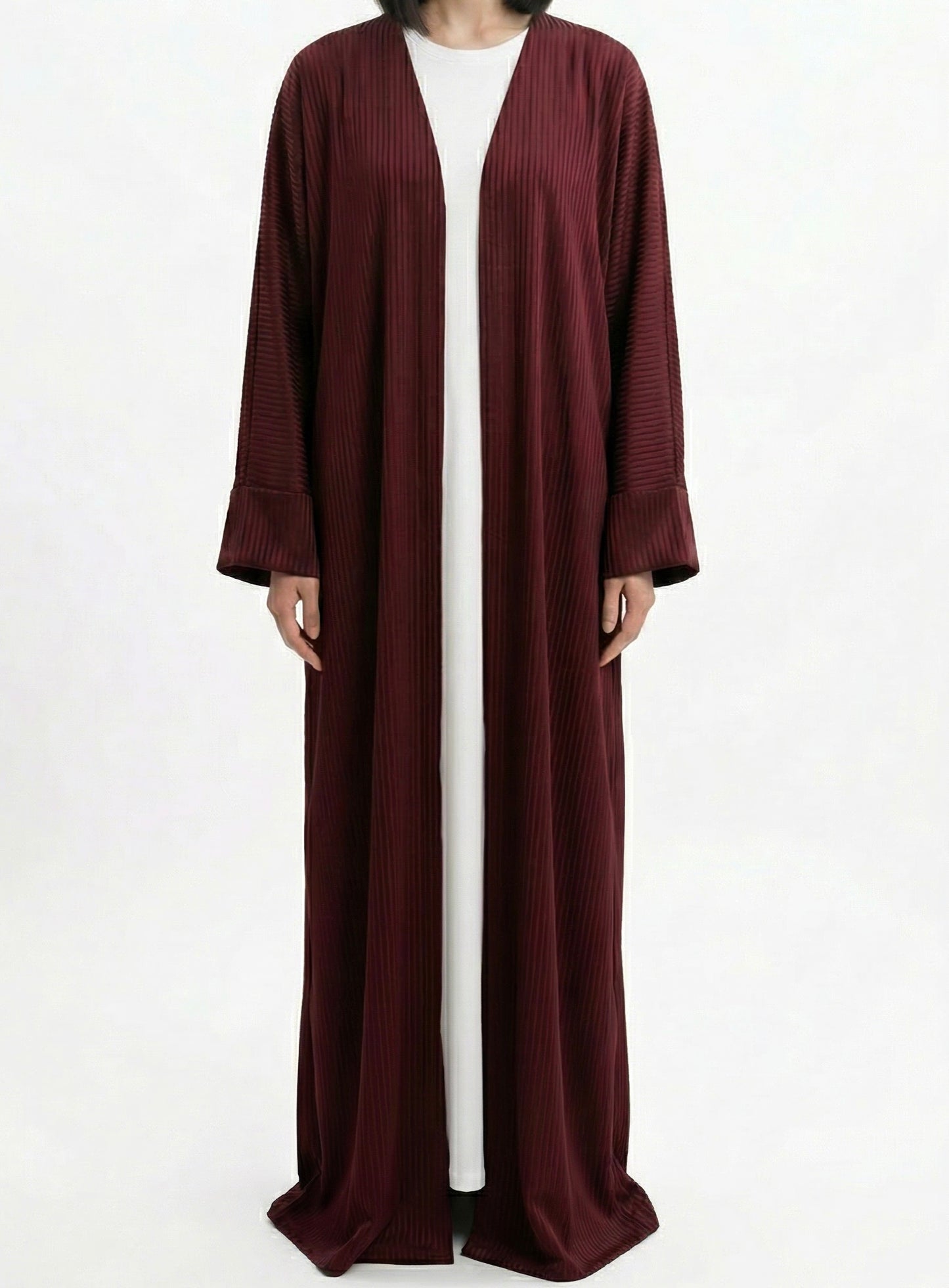 Maroon Abaya