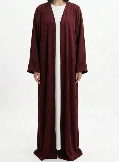 Maroon Abaya