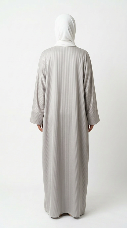 Grey Abaya
