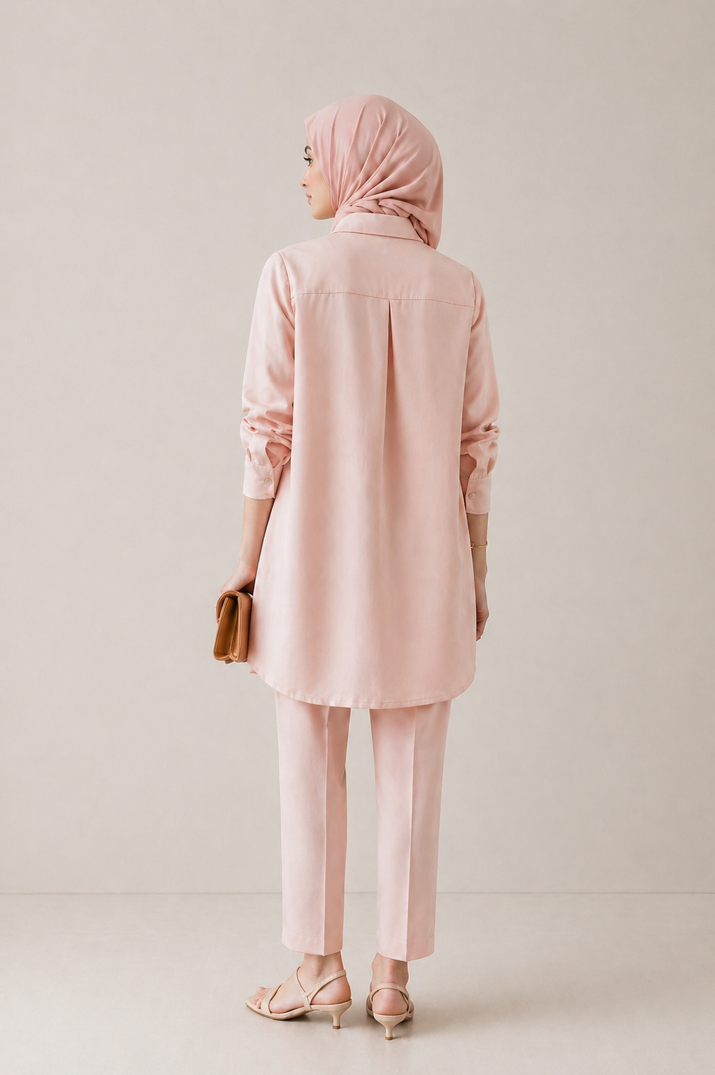 Blush Linen Ease Co-Ord