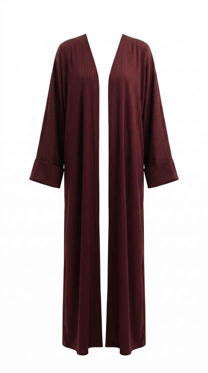 Maroon Abaya