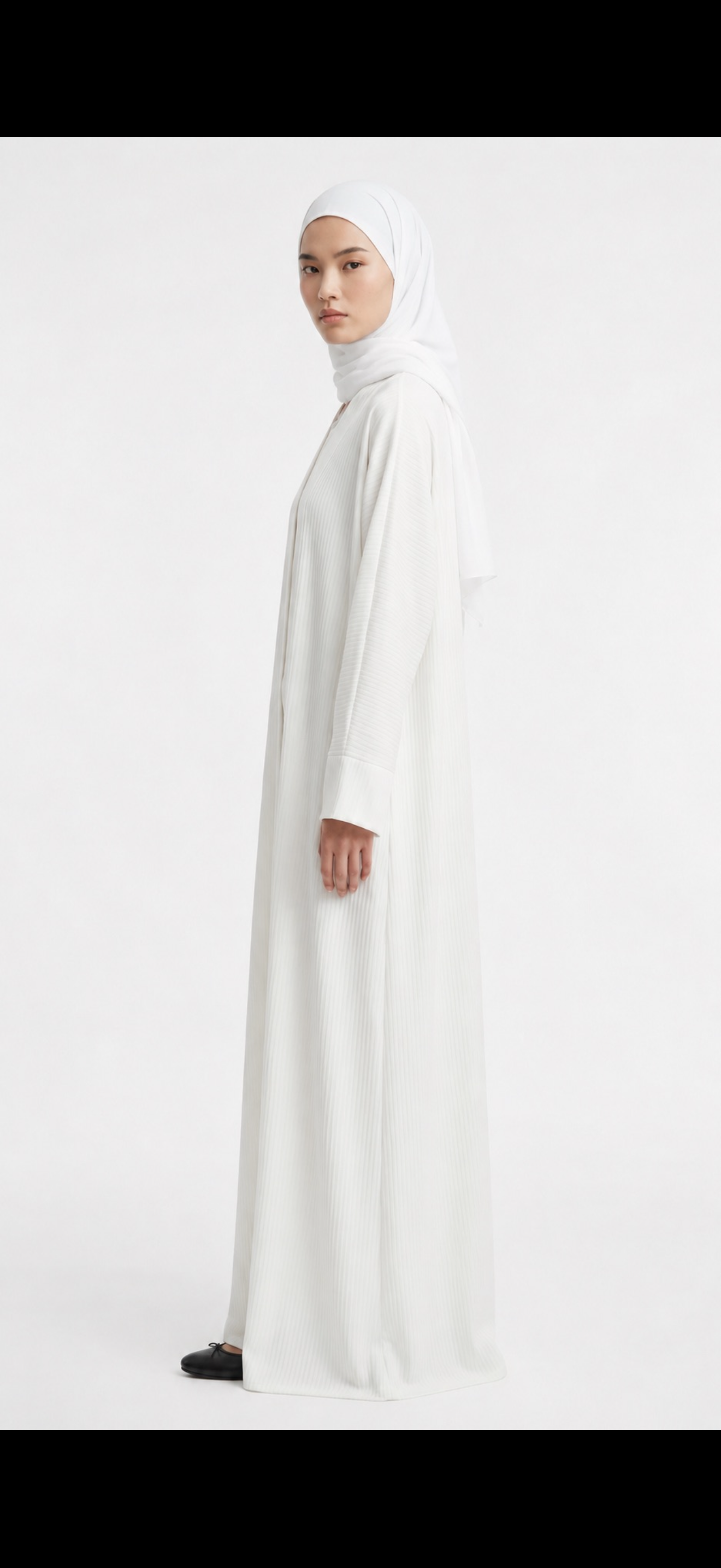 White abaya