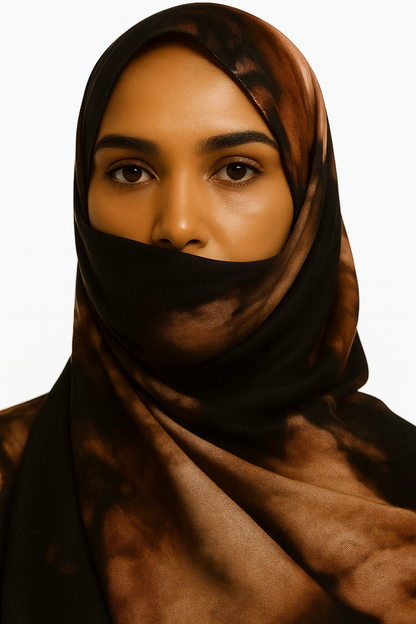 Shadow Print Hijab