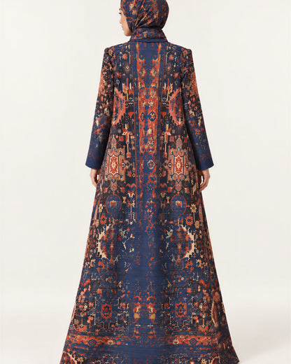Kilim Pleated Abaya