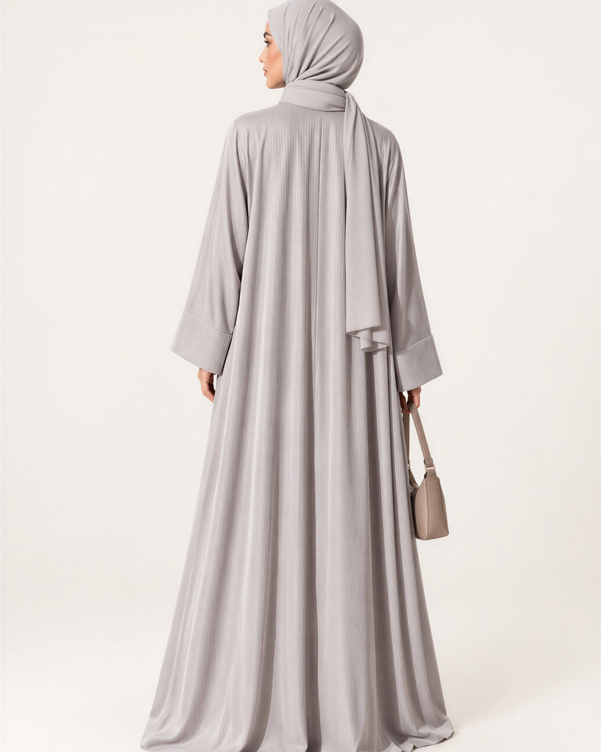 Grey Abaya