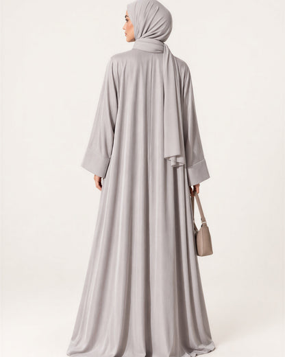 Grey Abaya