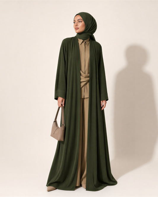 Green  Abaya