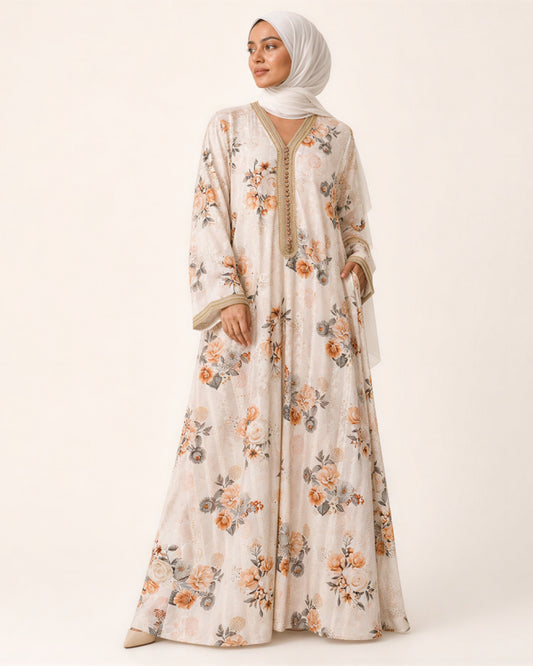 Majestic Embroidered Jalabiya