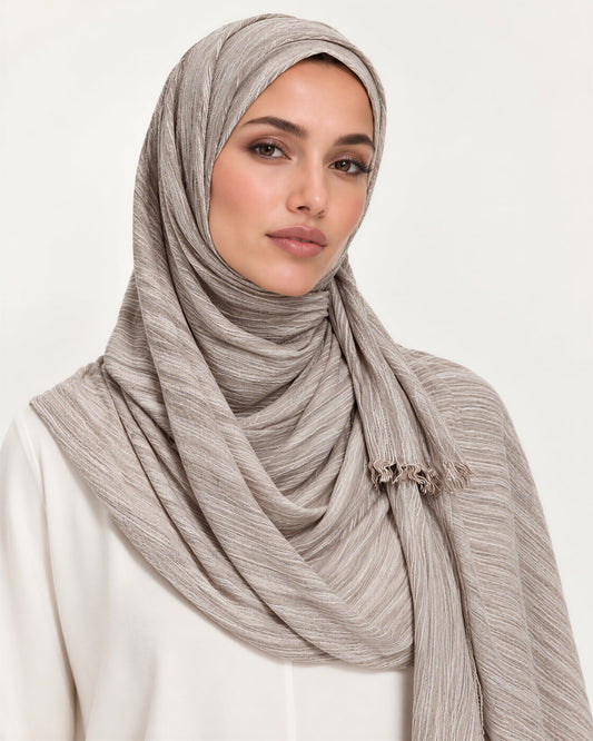 Mushroom Taupe Hijab