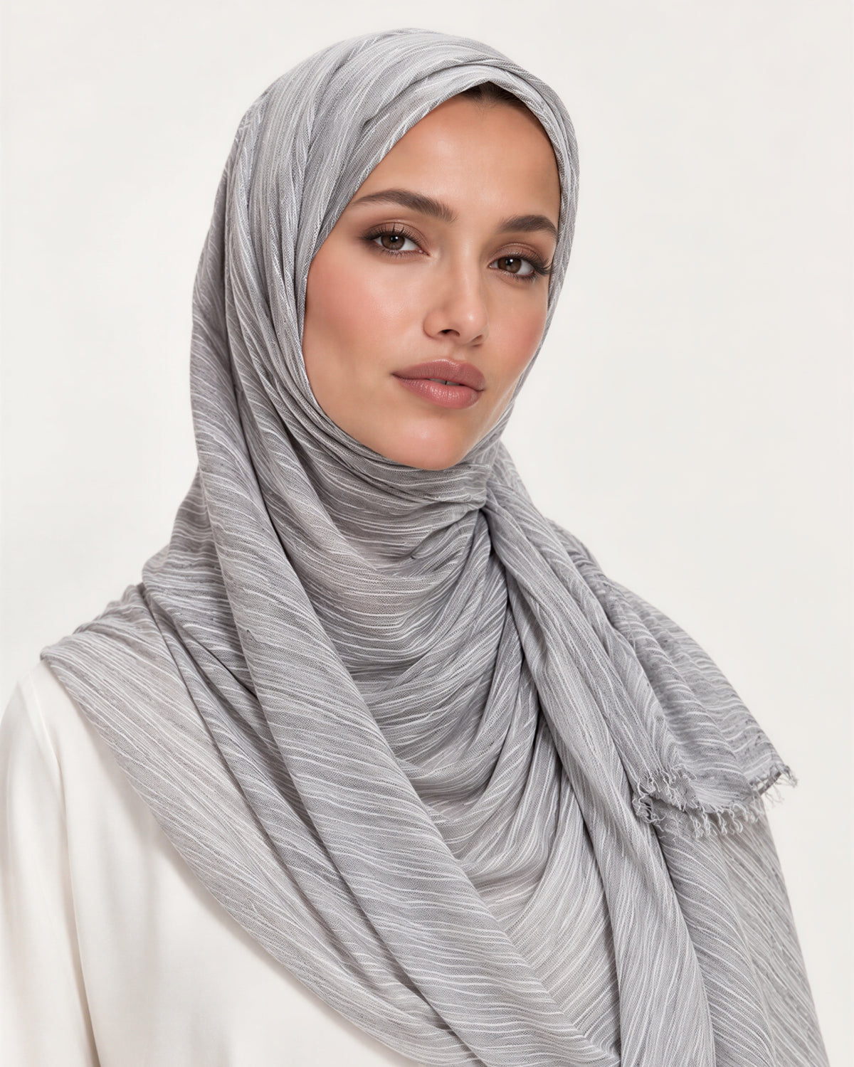 Silver Mist Hijab