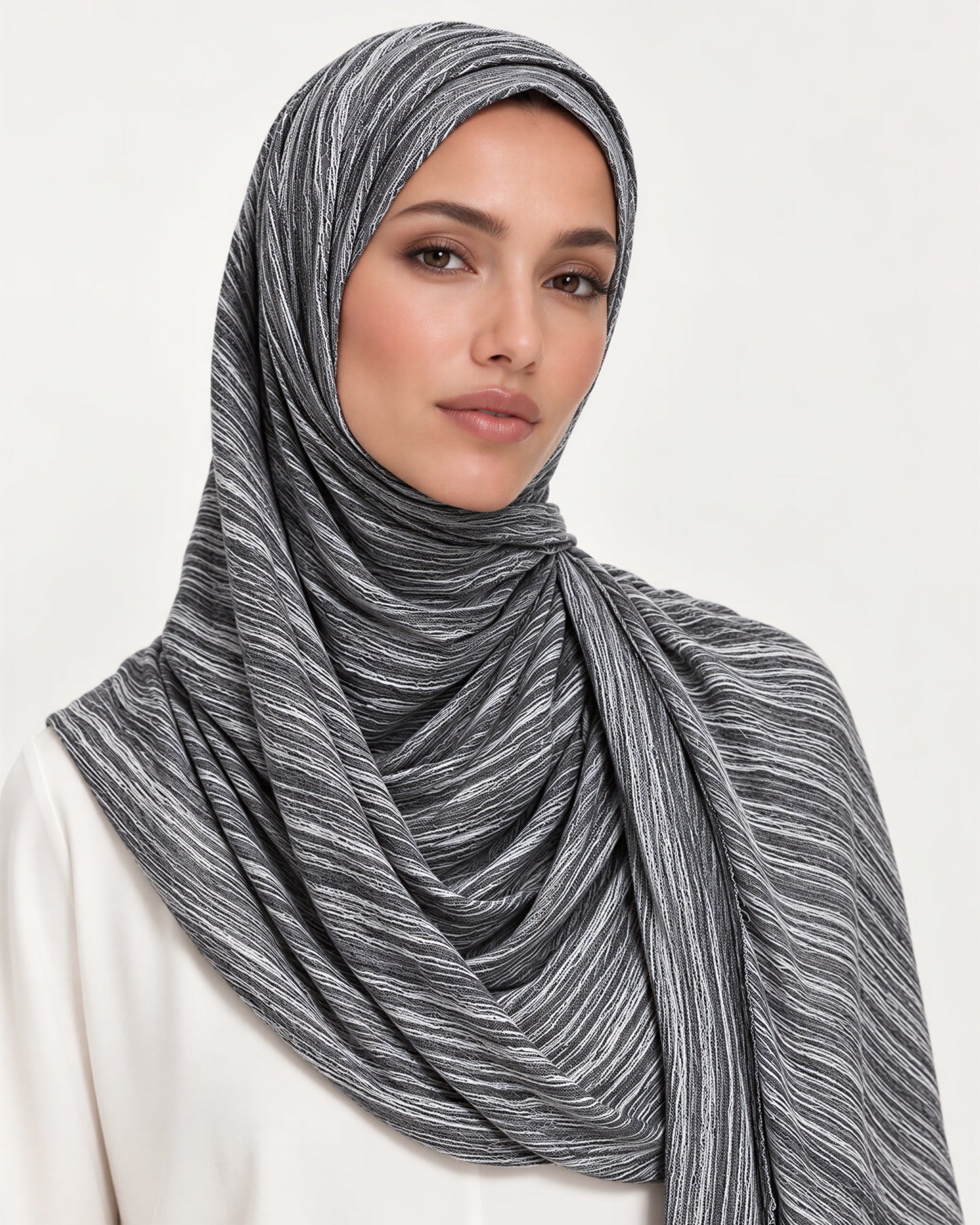 Charcoal Slate Hijab