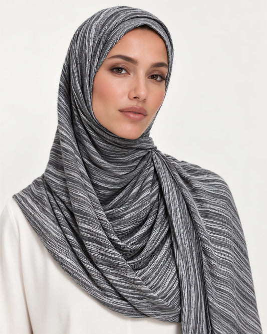 Charcoal Slate Hijab