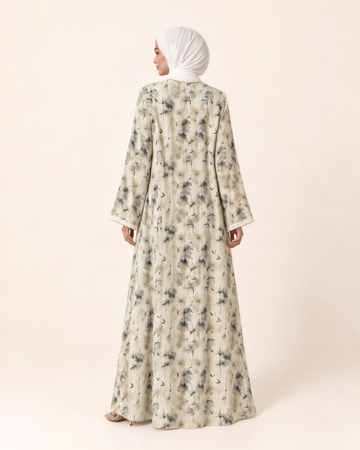 Dandelion Embroidered Jalabiya